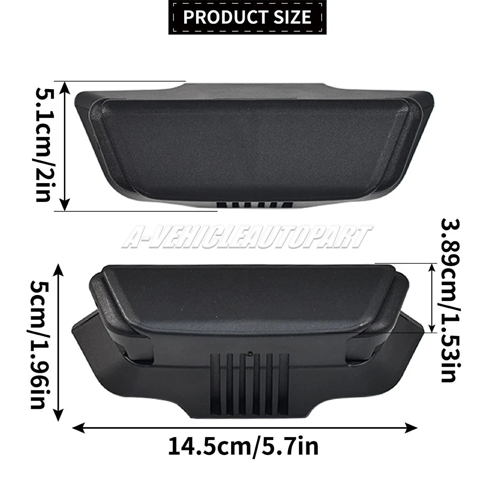 655061128 For Skoda Fabia Mk4 Kamiq Karoq Kodiaq Scala New Sports Seat Headrest Tablet Smart Holder Base Adapter Car Accessories