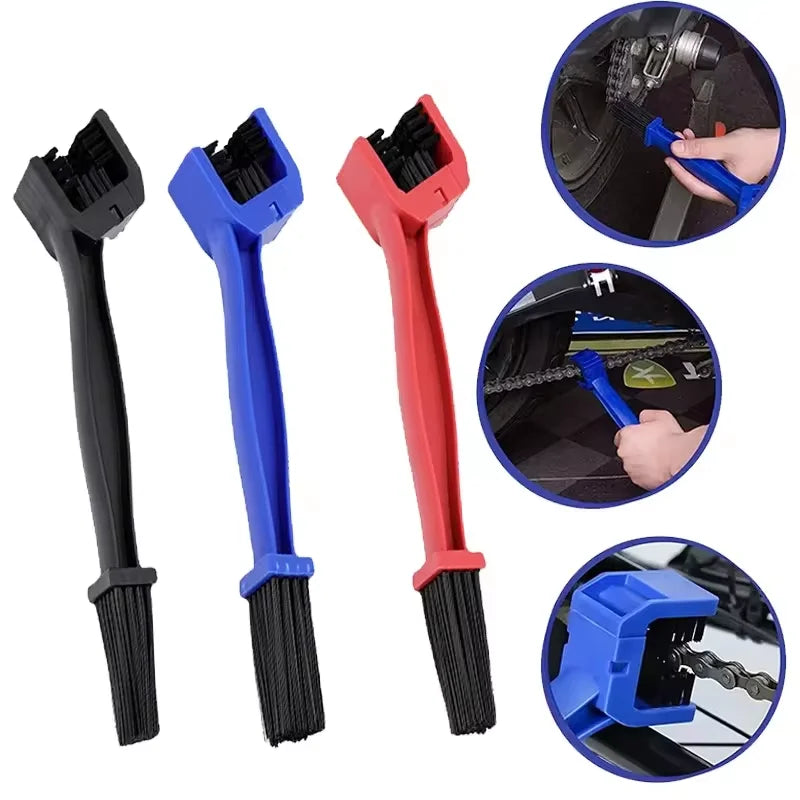 1pc Portable Bicycle Chain Cleaner, Motorcycle Road Bike Chain Clean Brush, Bicycle Clean Tool Kit, Cycling Chain Cleaner Mainte