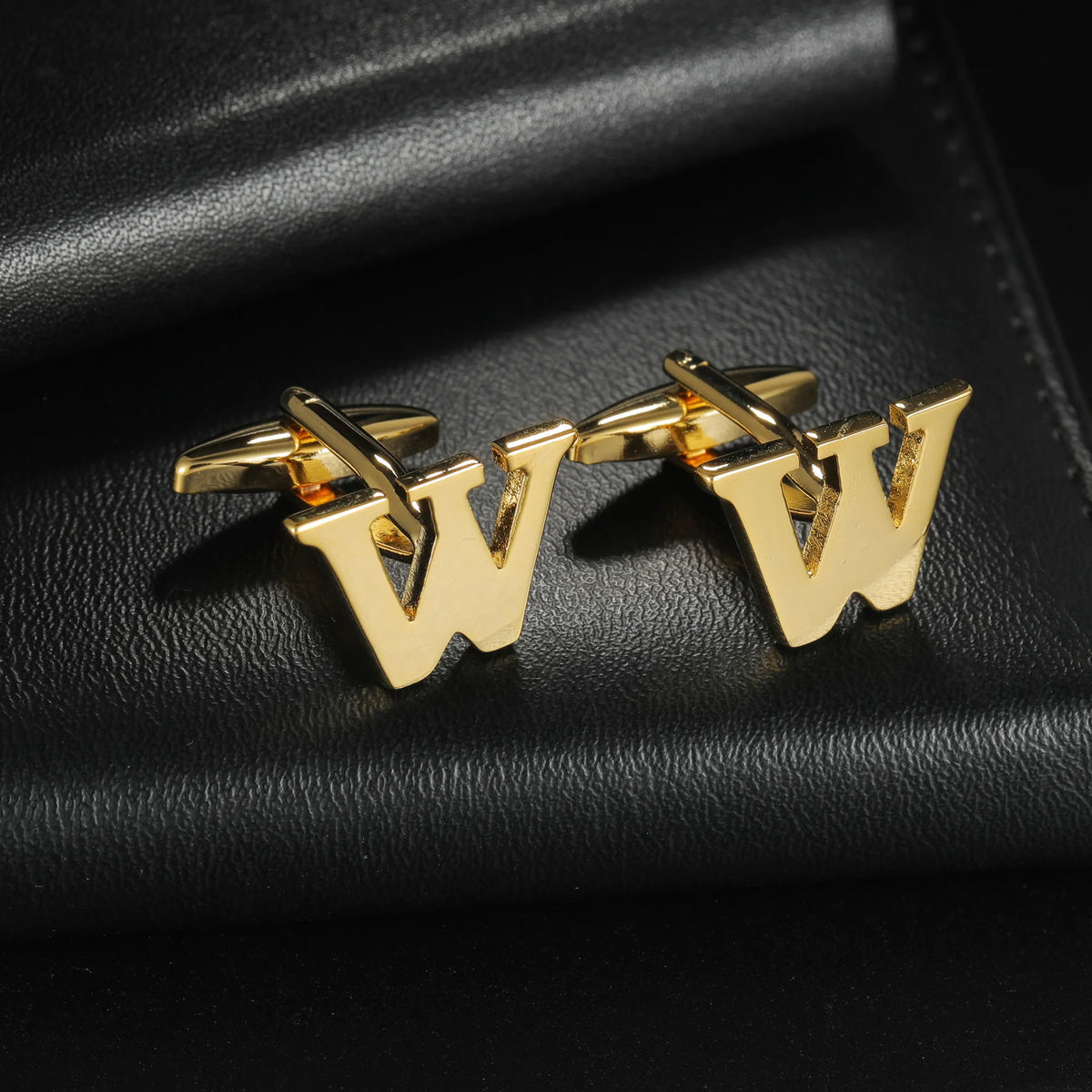 New High Quality Initial A-Z Cufflinks Alphabet Letter Copper Material Cuff Links For Business Mens Boys Tuxedo Shirts Gift