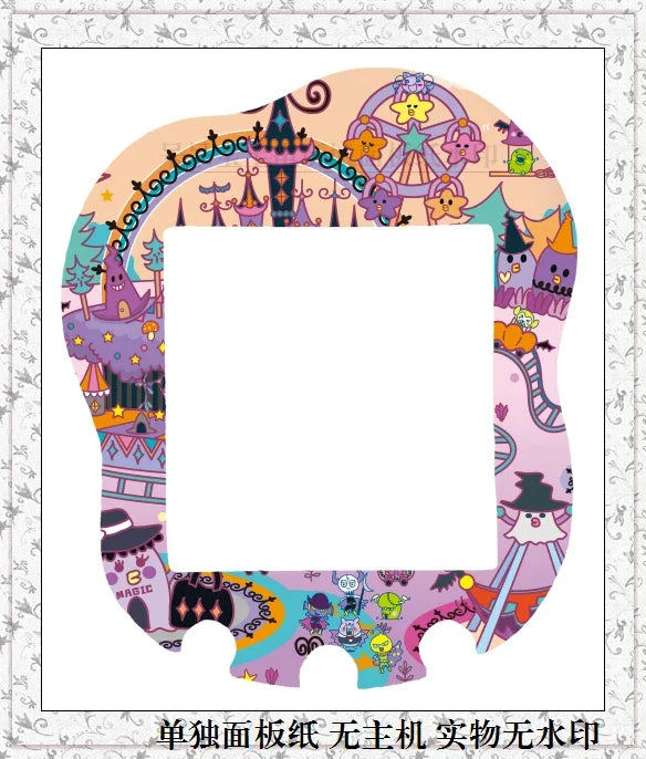 Bandai Tamagotchi Uni Electronic Pet Color Panel Film Panel Paper Soft Film Directly Paste  The Machine Without Disassembling It