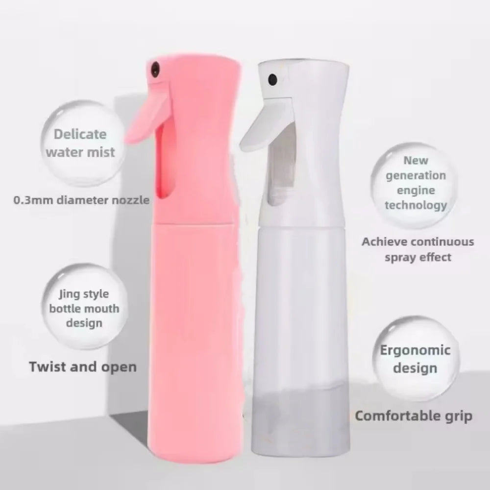 High Pressure Spray Bottles Refillable Bottle Continuou Mist Watering Can Automatic Barber Water Sprayer Plant Mist Spray Bottle