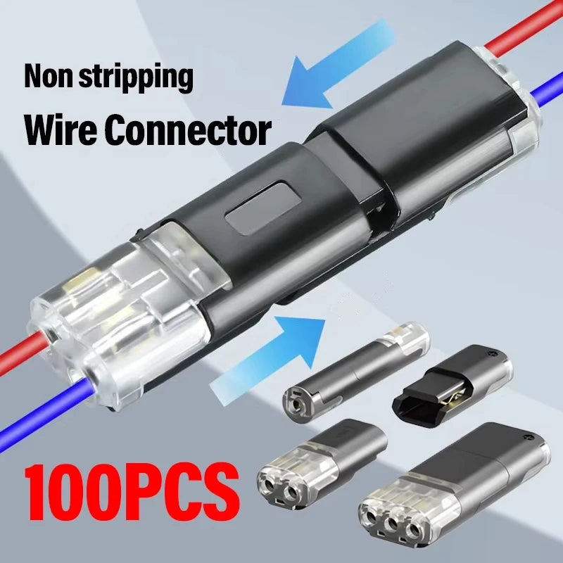 Premium Electric Wire Connector No Strip Line Cable Interconnection Detachable Automotive Terminal Plug Universal Grade Reliable
