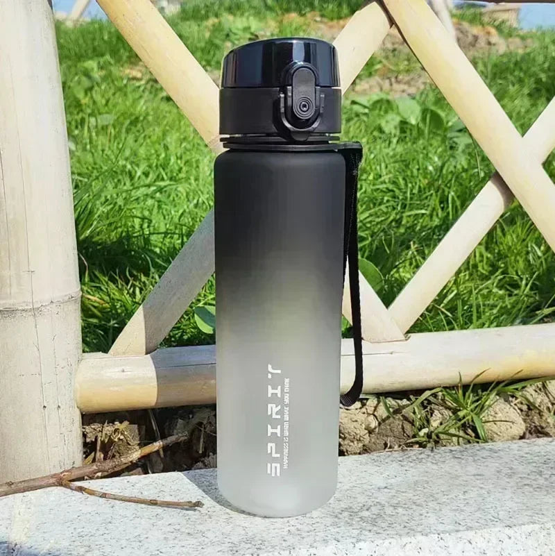 1 Liter Sports Water Bottle Large Capacity Summer Men Women Portable Plastic Bottle for Outdoor Travel Fitness Drinkware