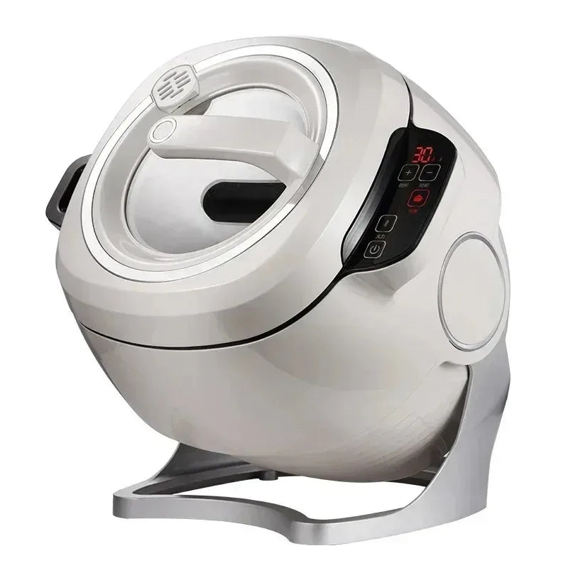 2025 2000W Intelligent Automatic Stir Frying Machine Household Electric Cooking Wok Pot Non-stick Multifunctional Cooker Pot 220
