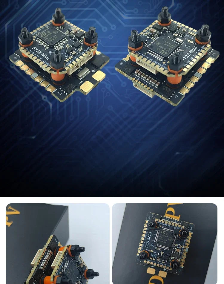 DAKEFPV F7 MINI Flight Stack F7 MINI Flight Controller 55A/60A/70A Mini ESC 20x20mm for FPV Drone