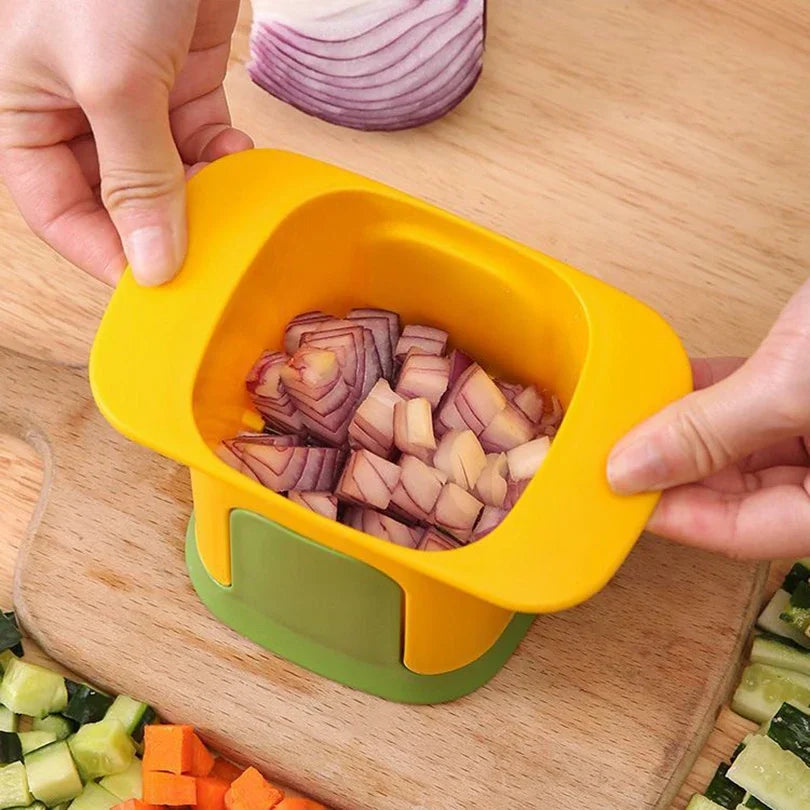 Multifunctional Vegetable Chopper Hand Pressure Onion Diced French Fries Cutter Kitchen Gadget Cucumber  Slicer Kitchen Tools