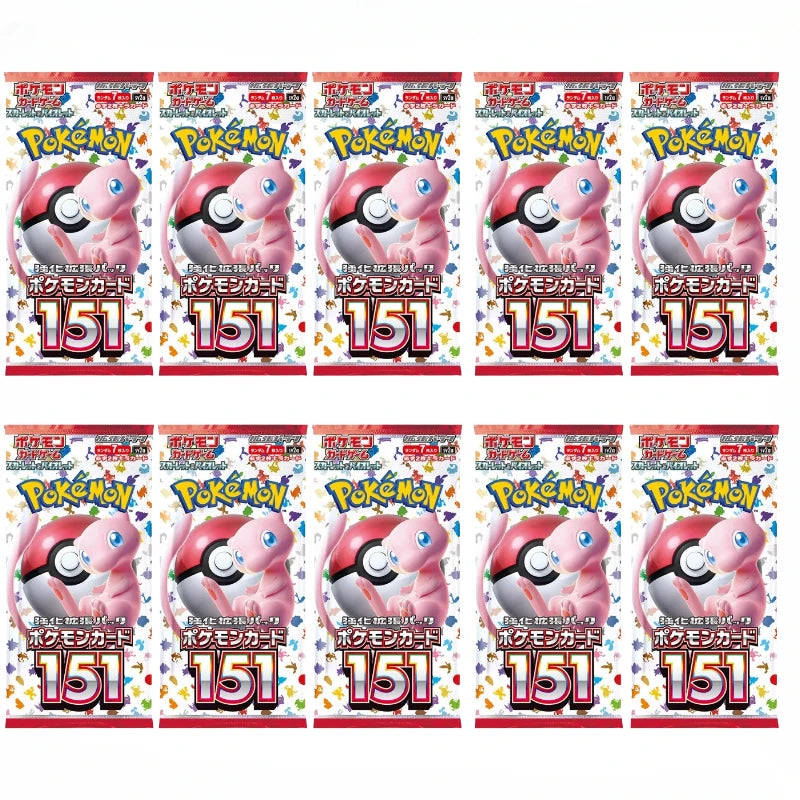 100%Original Pokemon SV2A Booster Pack Trading Anime Card PTCG Japanese Version Collection Cards Single Pack Toy Birthday Gifts