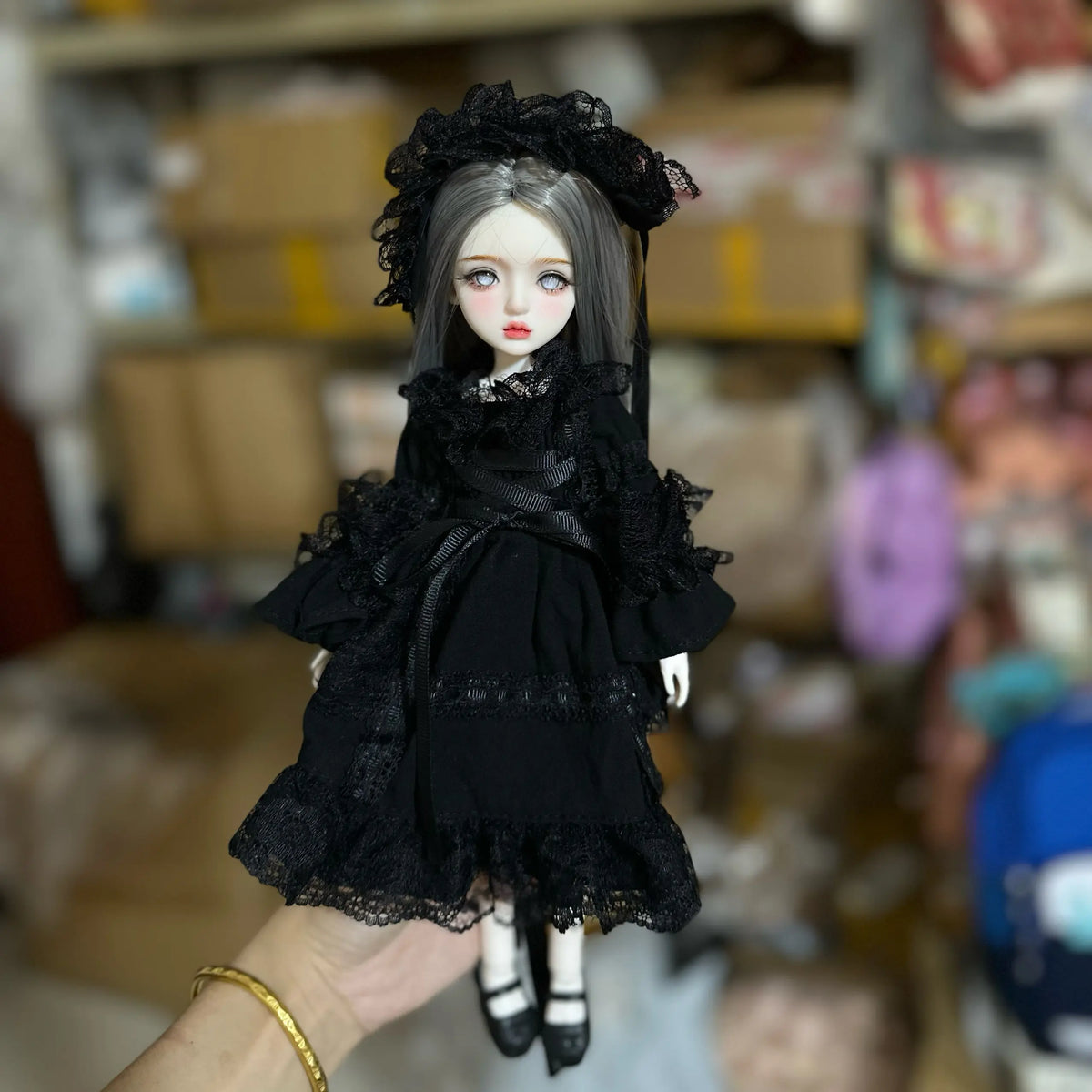 1/6 BJD MJD Doll 30cm 22 Joints Lolita Style Customizable Makeup Changeable Outfit Anime Princess Girls Toy Gift