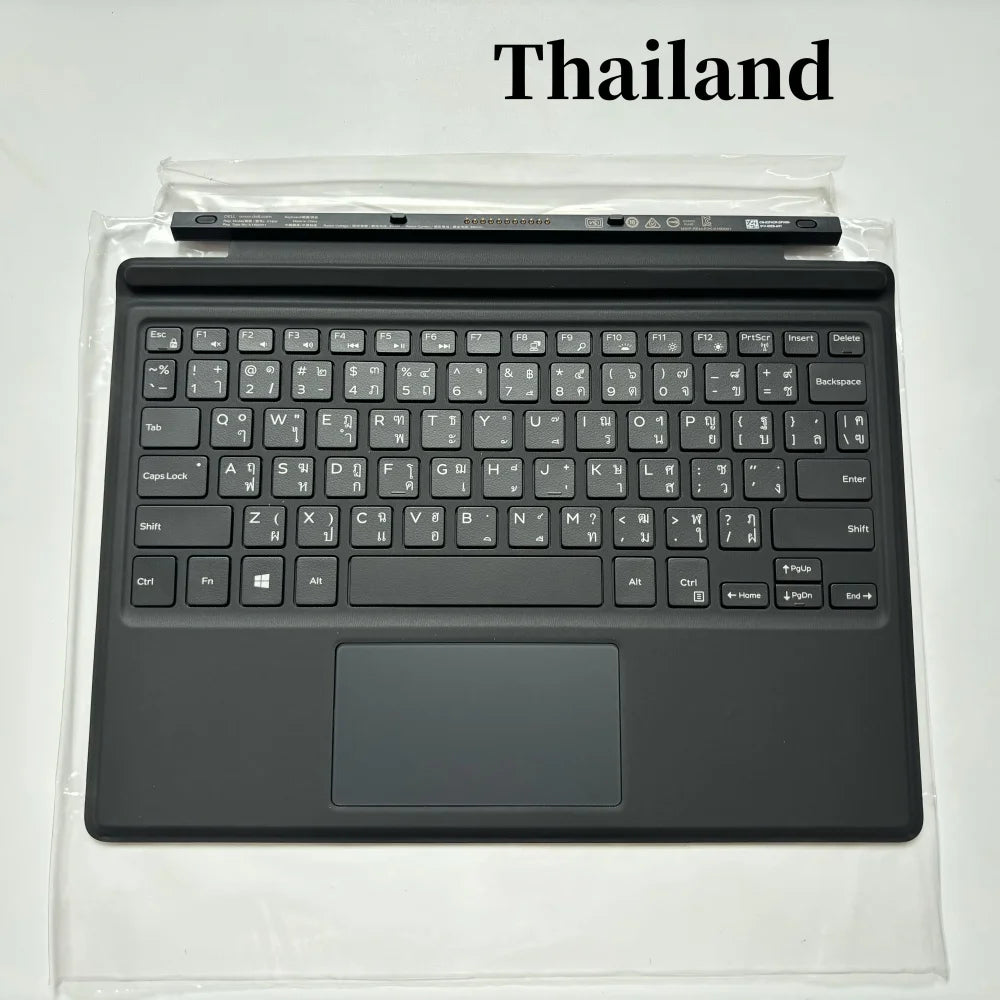 100%NEW US KOR THAI FR JP K16M For Dell Latitude 5285 5290 Tablet 2-in-1 Keyboard K16M001