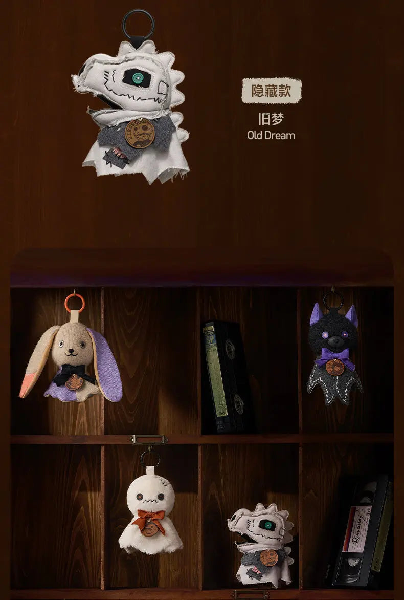 New Pop Mart Hirono After Dark Series Night Light Blind Box Pendant Halloween Decor Creative Bag Mystery Box Peripheral Gift