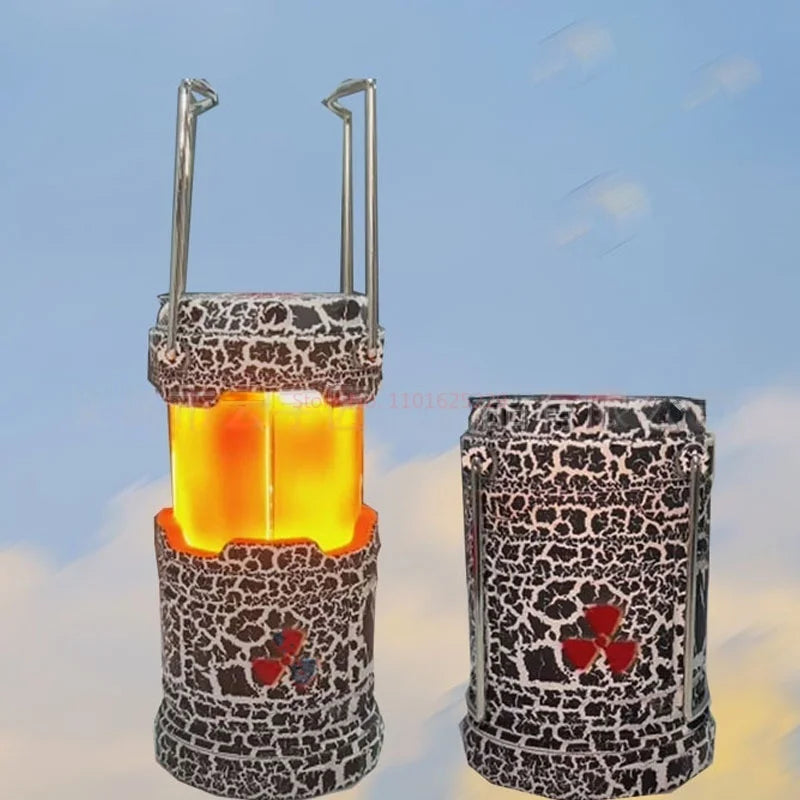 11 Kinds New Miniature Handheld Nuclear Reactor Lamp  Lantern Toys Doomsday Nuclear Reaction Push Simulation Illuminator Gift