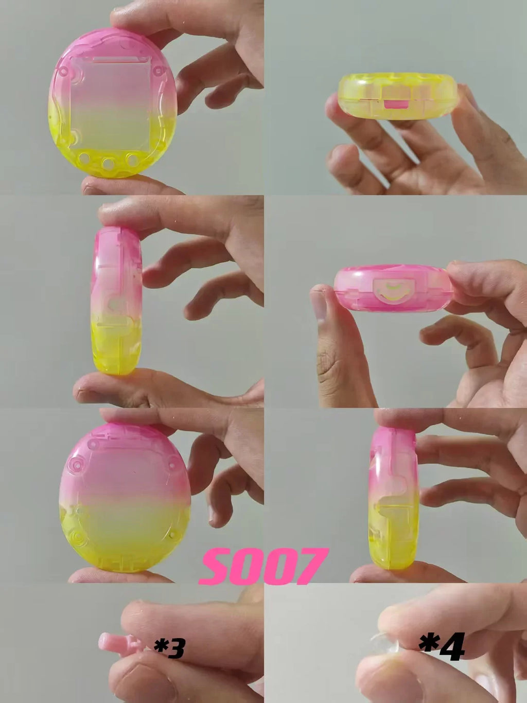 New Bandai Tamagotchi Uni Replacement Shell / Custom Shell Fashionable Colorful Modification Case