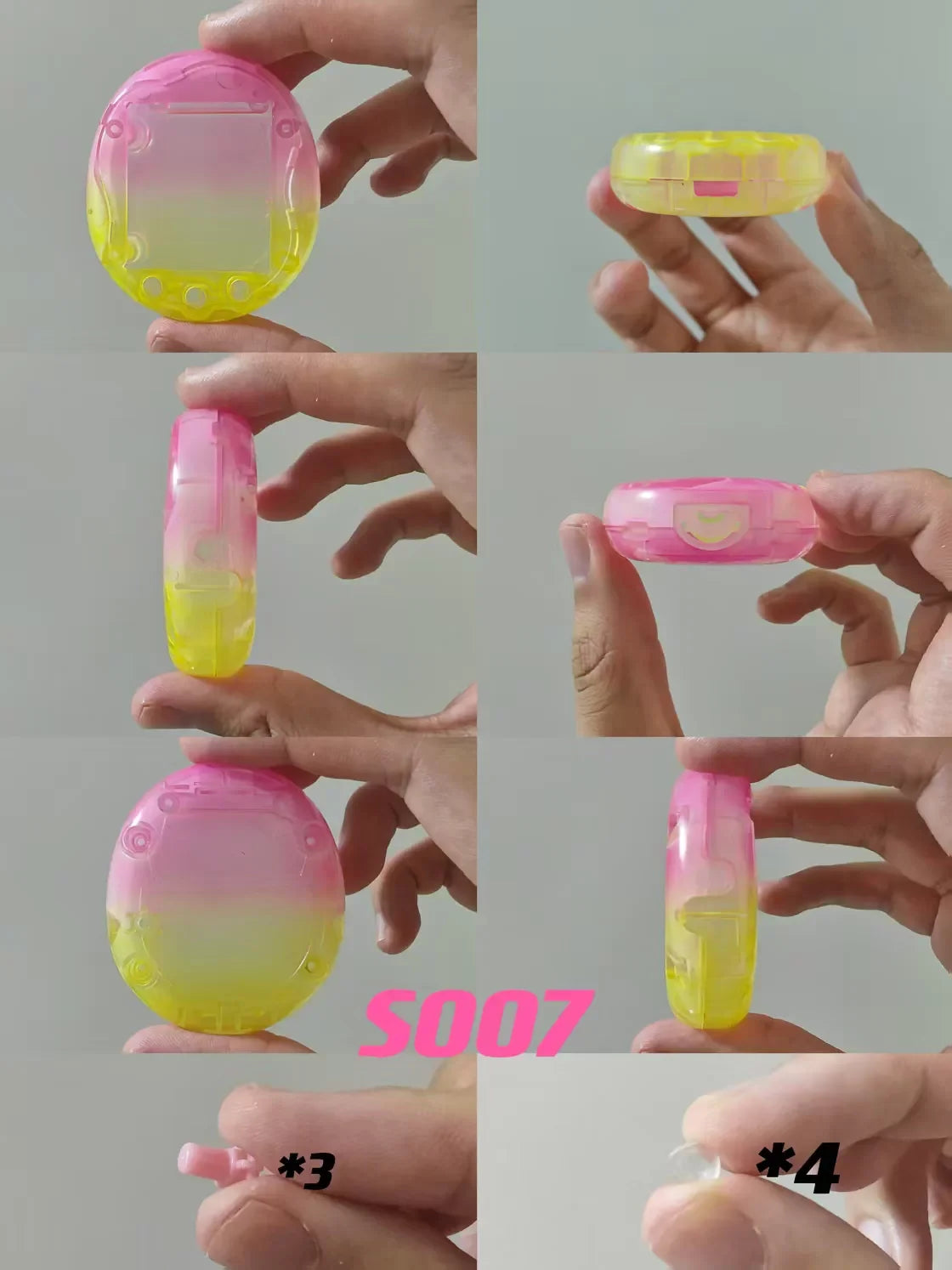 New Bandai Tamagotchi Uni Replacement Shell / Custom Shell Fashionable Colorful Modification Case