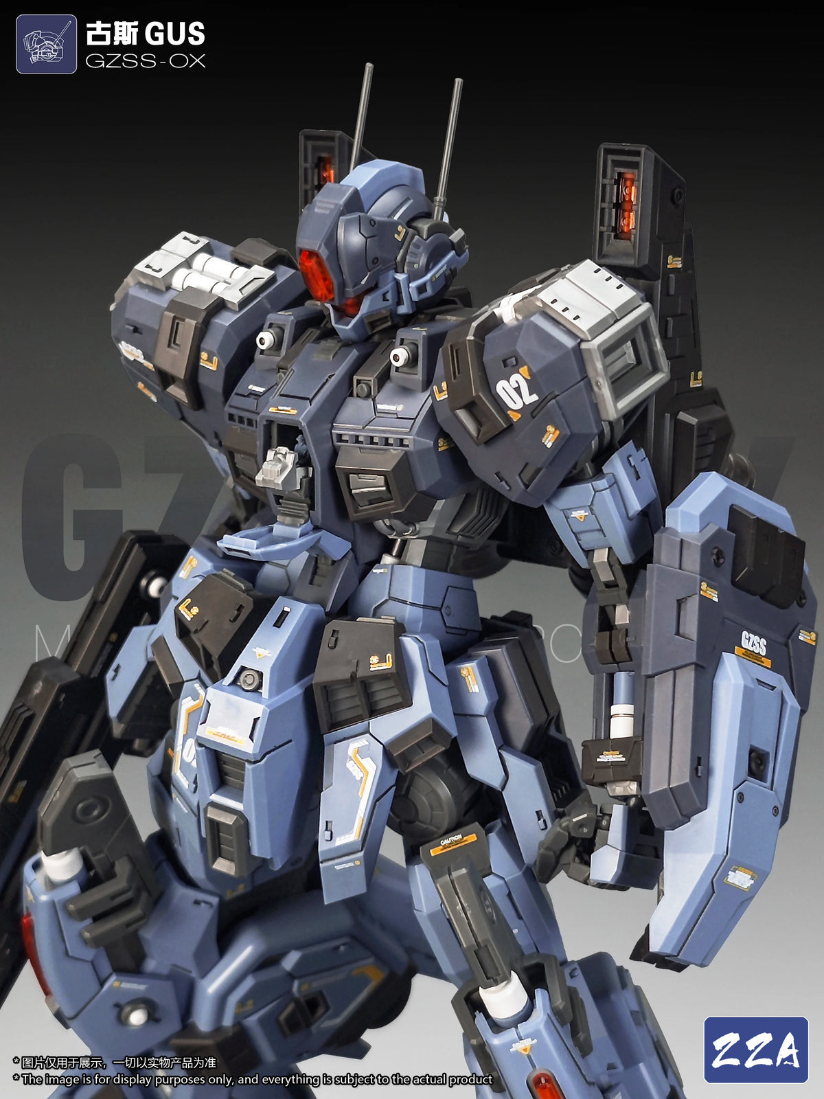 In Stock ZZA Model GUS GZSS-OX Assembling Movable Toys Model 1/100 Mecha MOBILE SPECIAL FORCES GUS ZZZA Model