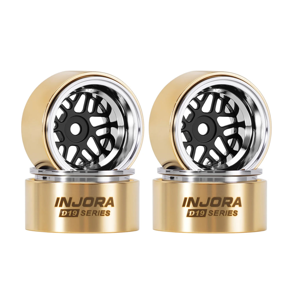 INJORA D19 0.7" ModuWheel Wheels for Axial SCX30 Redcat Ascent-32 (MW7012)