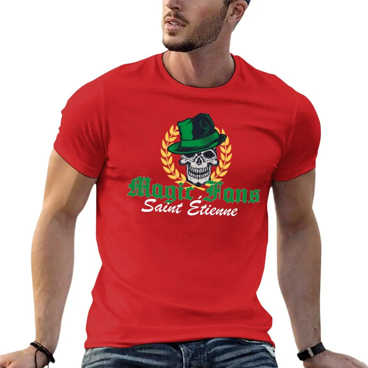 Ultras Magic Fans - Saint-étienne Magic Fans - Saint étienne T-Shirt sublime korean fashion anime clothes mens designer clothes