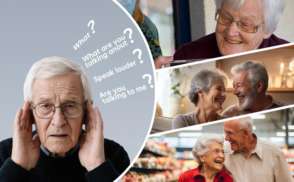 2025 Top Mirasing 10-Channel Digital BTE/RIC Hearing Aid - Rechargeable & Noise Cancelling with Portable Charging Case