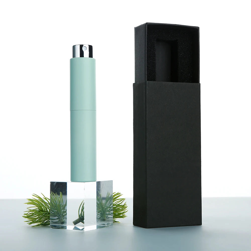 10/15/20pcs 10ml Perfume Bottle and Boxe Rotary Press Fine Mist Perfume Sprayers Reusable Perfume Gift Box Separate Bottles