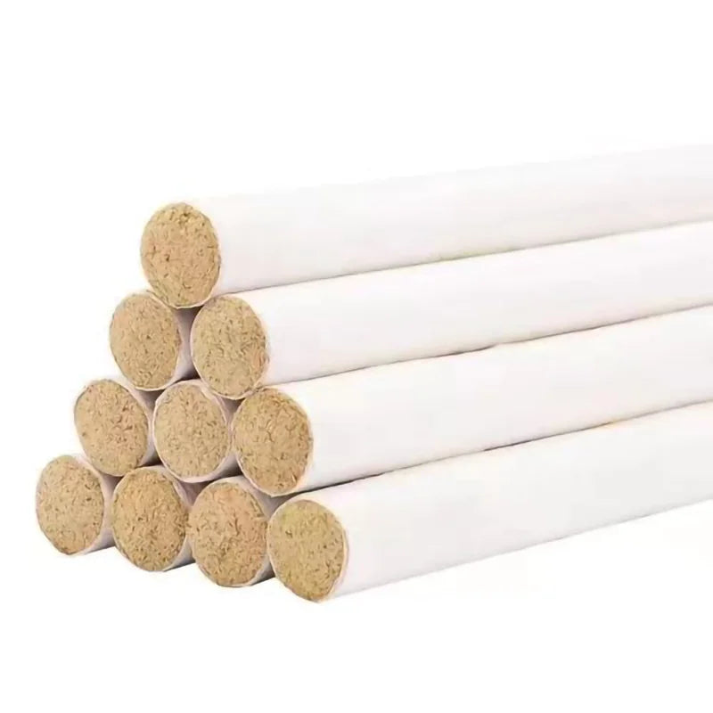 10Pcs Moxibustion Rolls Made from Pure Mugwort Leaves Chinese Herbal Medicine Moxa Sticks Herb Heating Warm Body Massage Plant