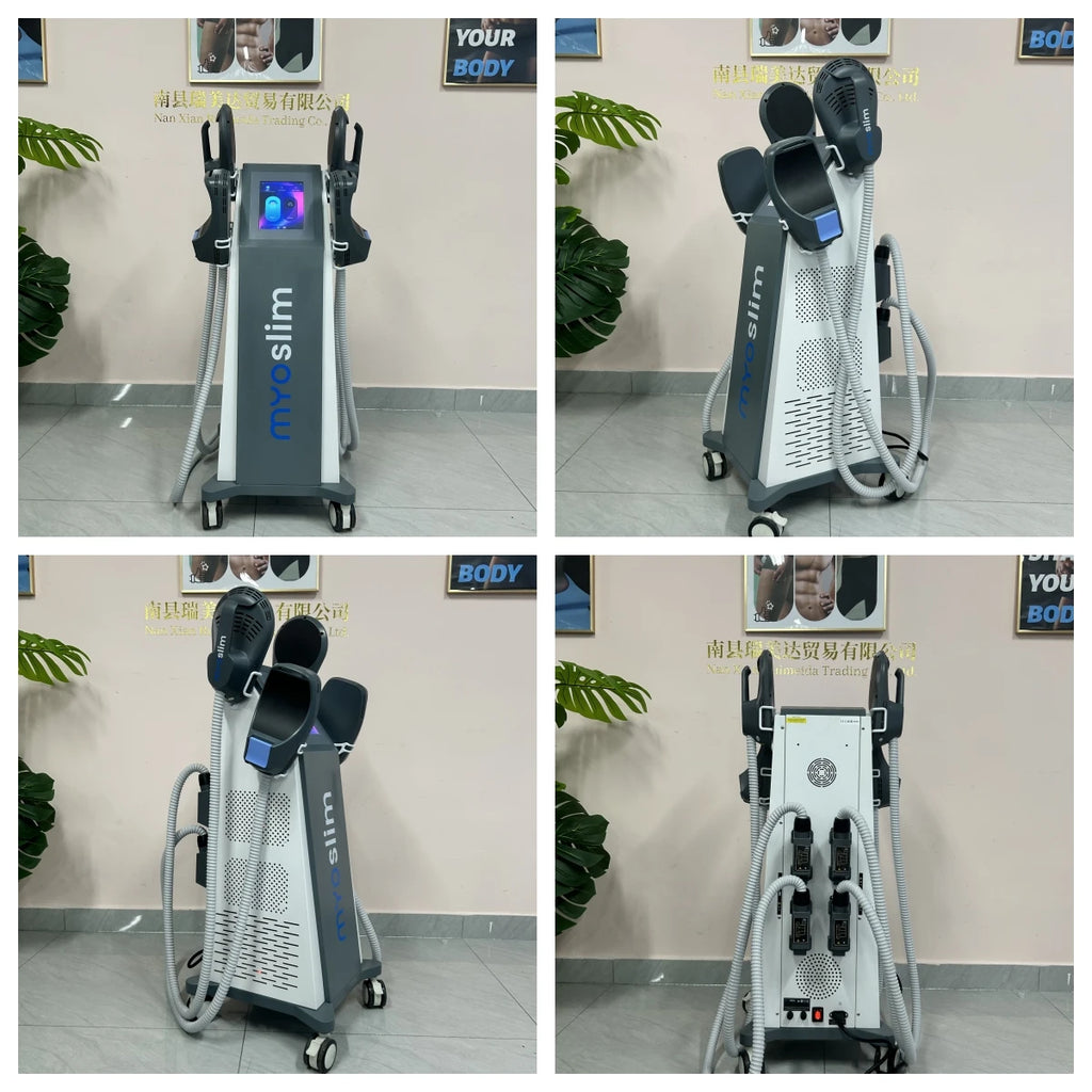 MyoSlim 6500W RF EMS Body Sculpting Machine  Technology  Professional Fat Burning & Muscle Toning Equipment