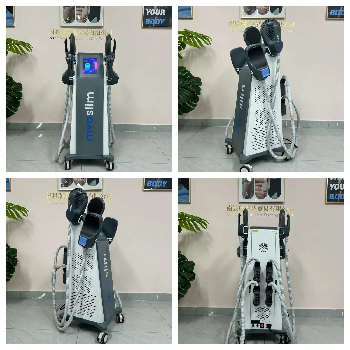 MyoSlim 6500W RF EMS Body Sculpting Machine  Technology  Professional Fat Burning & Muscle Toning Equipment