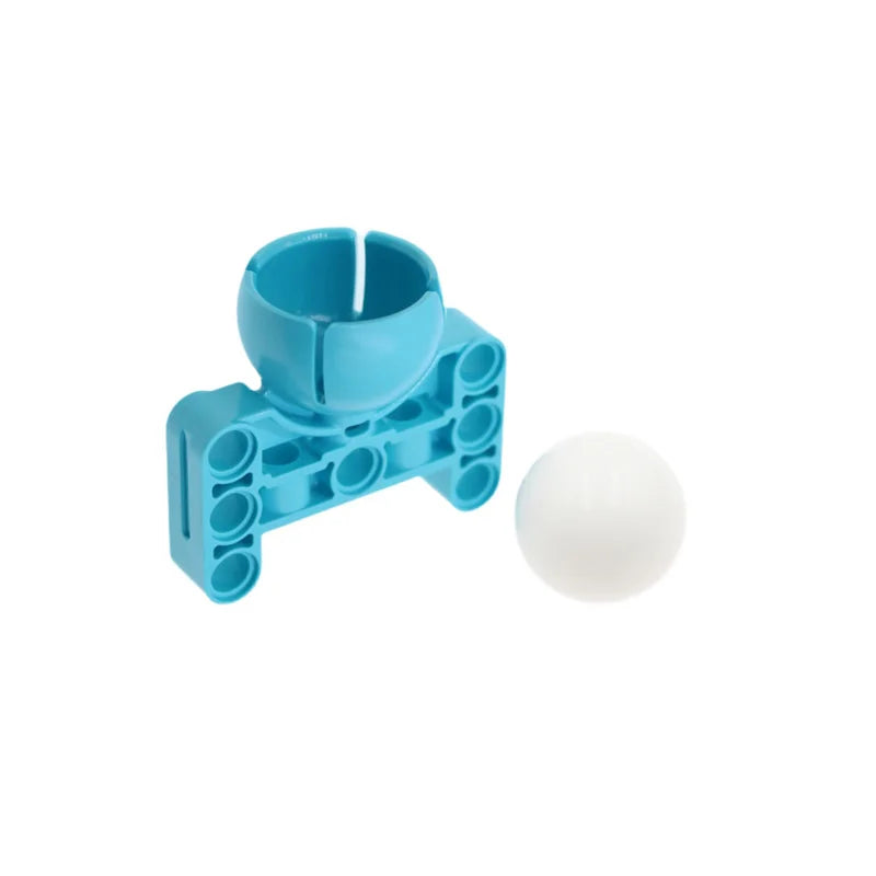 1/5/10PCS Technical Beam 3x5 with Ball And Castor Joint Ball 19mm SPIKE 45678 45345 Educational Building Blocks DIY Bricks Parts