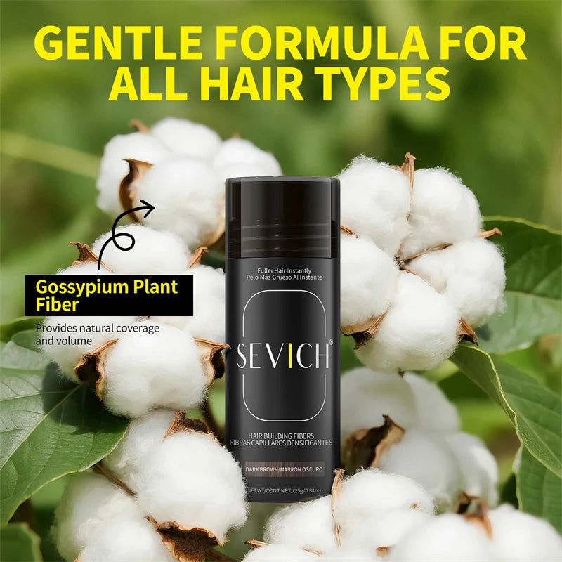 10Color Hair Fiber Powder 48 Hour Stain Proof Hair Building Fibers Instant Volume & Boost Hair Fiber Hairline Filling Powder