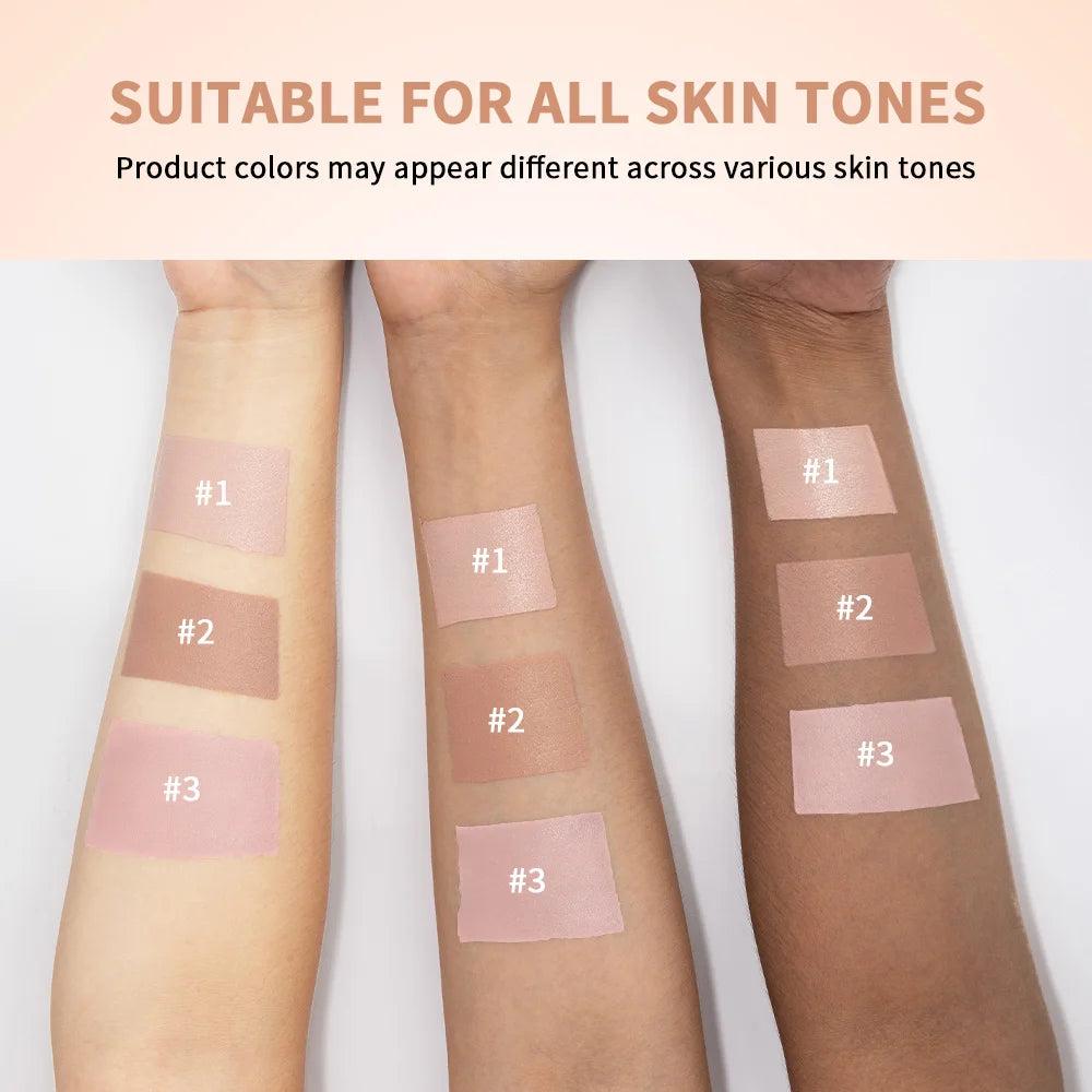 Eye Concealer Corrector With Brush Moisturizing Natural Foundation Long Lasting Waterproof Cover Dark Circles Under Eye Makeup