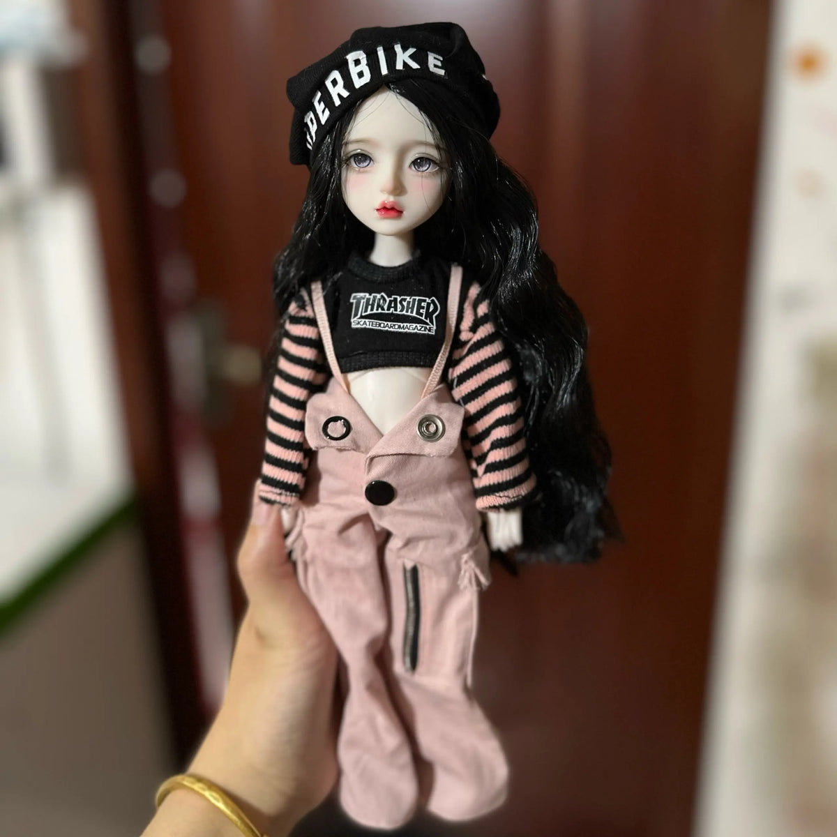 1/6 BJD MJD Doll 30cm 22 Joints Lolita Style Customizable Makeup Changeable Outfit Anime Princess Girls Toy Gift
