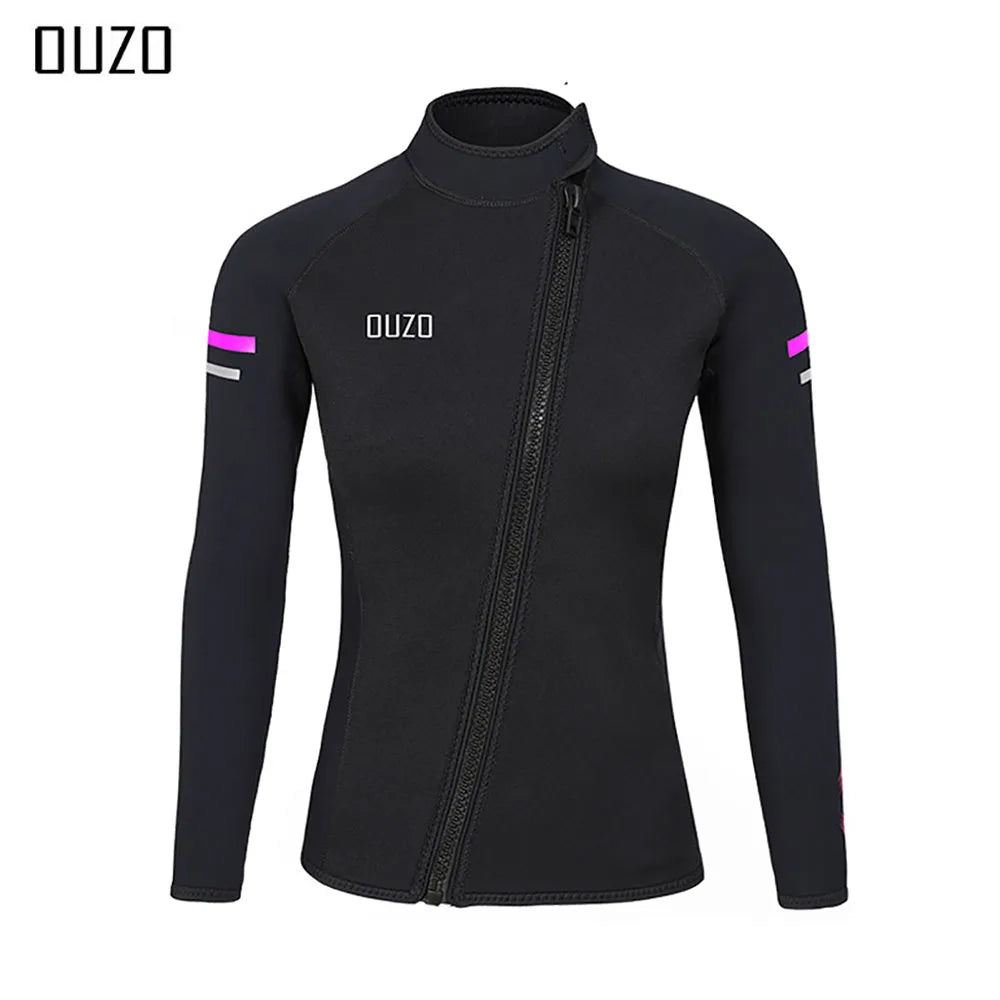 1.5MM Men Women Wetsuit Neoprene Underwater Keep Warm Diving Suit Kitesurf Surfing Spearfishing Jacket Pants Clothes WetSuit
