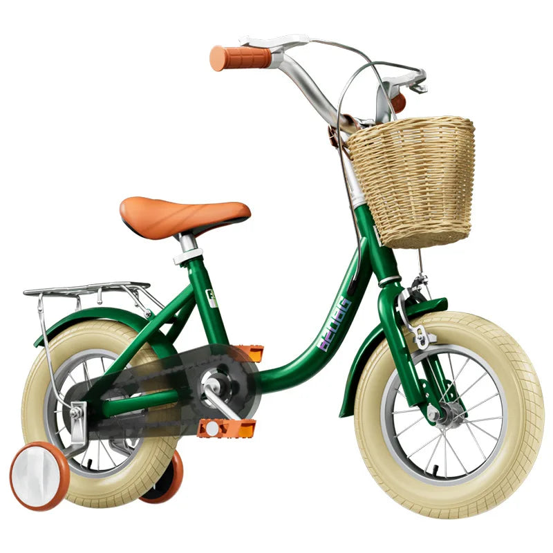 Children's bicycle with auxiliary wheels 12-14-16-18-20 inches