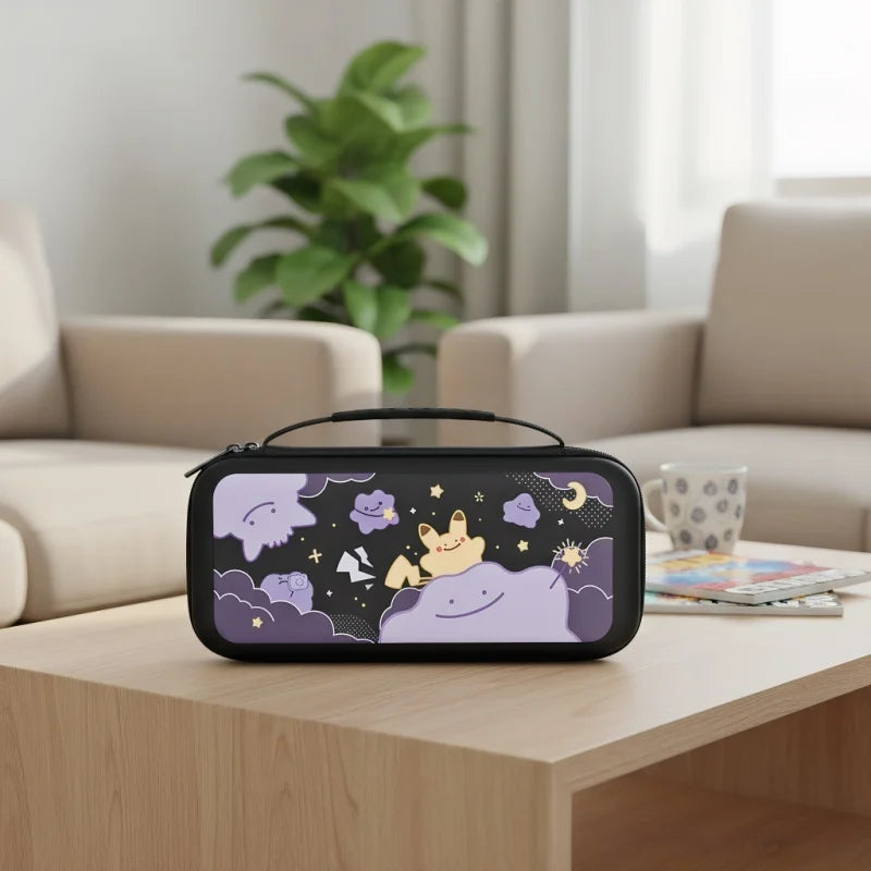 Switch 2 Hard Shell Handheld Storage Bag Ns2 Protective Case Pokemon Pokopia Game Card Box Versatile Anti-Fall Bag For Ns2