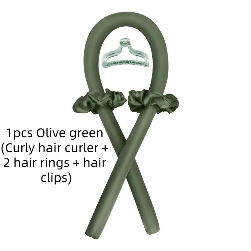1/3/5pcs mix Woman Heatless Curling Rod Heatless Hair Curls Headband Make Hair Soft Shiny Hair Curler Hairdressing Tools