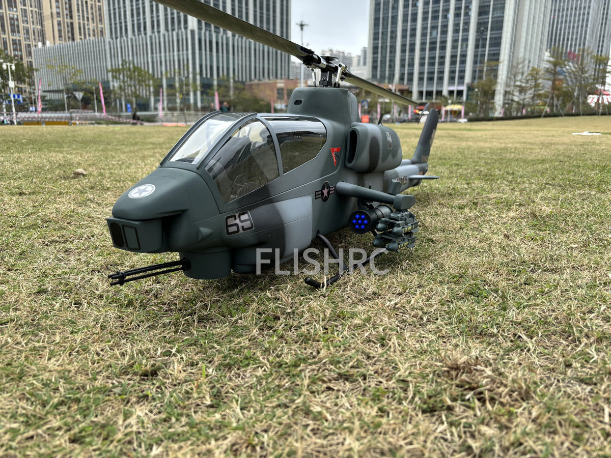 FL500 V2 FLISHRC 500 AH-1 Cobra 500 Size Scale Helicopter GPS with L7 Flight Control RTF
