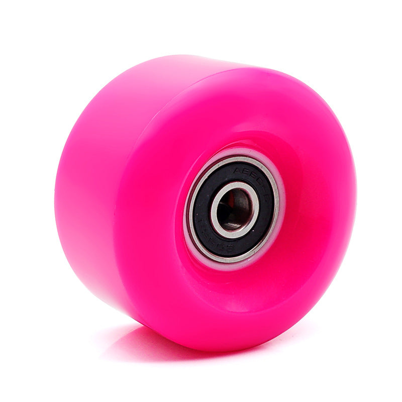 NEW 4pcs Skate Wheels PU Wear-resistant Wheels for Ice Skates Roller Skates Skateboard