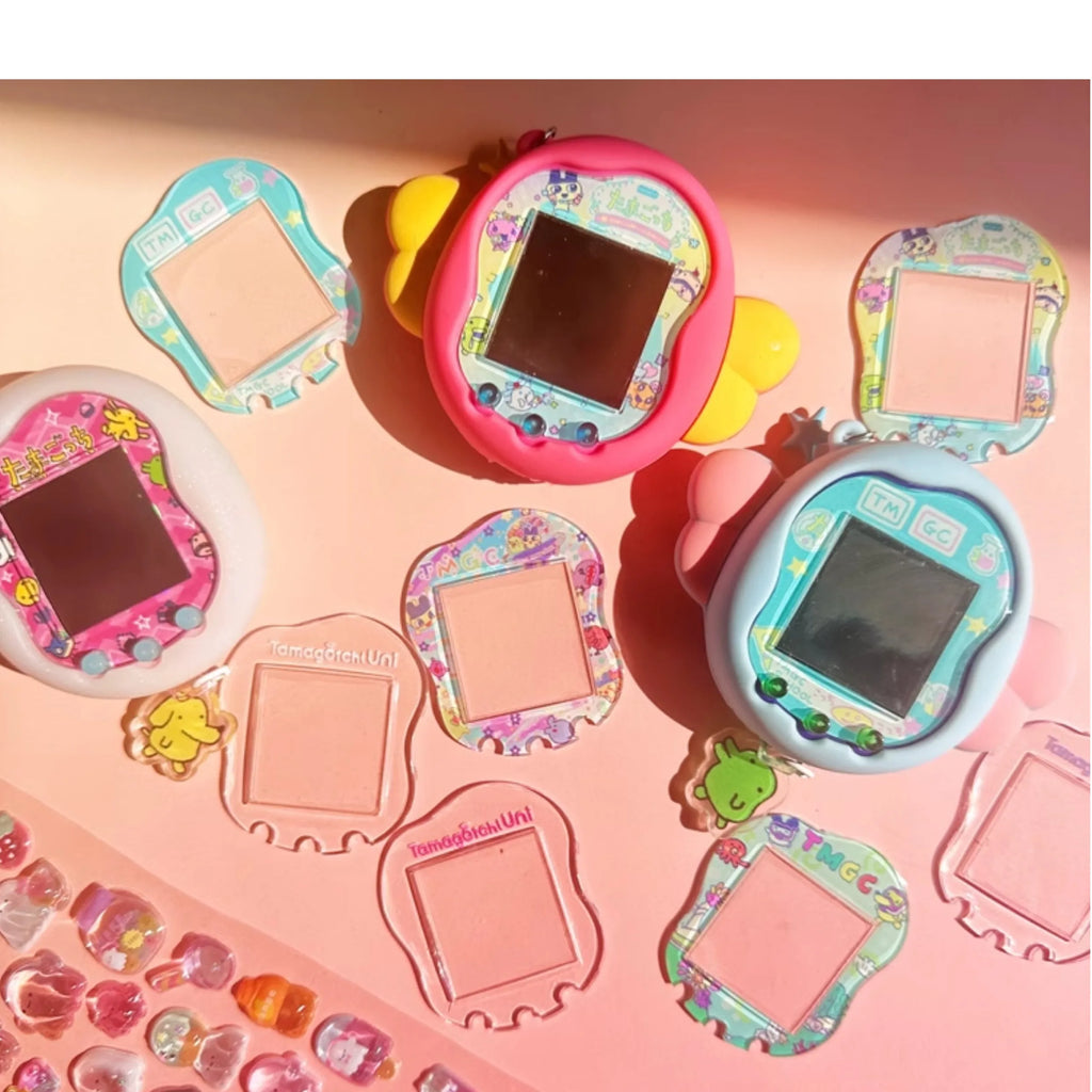 Tamagotchi Uni Transparent Replacement Panel Printed Panel With Logo Cute Girl Style Birthday Gift Essential For Giving People