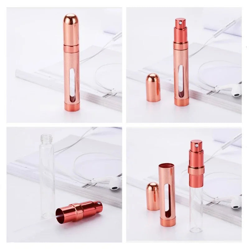 12ml Refillable Mini Perfume Spray Bottle Portable Travel Atomizer Bottle Perfume Bottle For Spray Scent Pump Cosmetic Container
