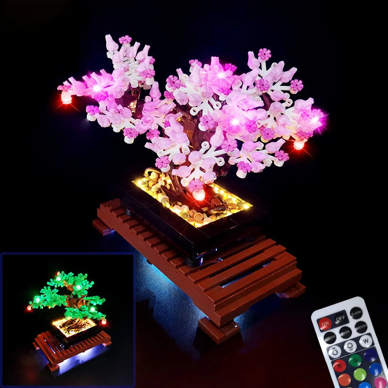 LYBMTWF LED Lighting Kit for 10281, Compatible with Creator Expert Bonsai Tree Model (Not Include Building Blocks Set)