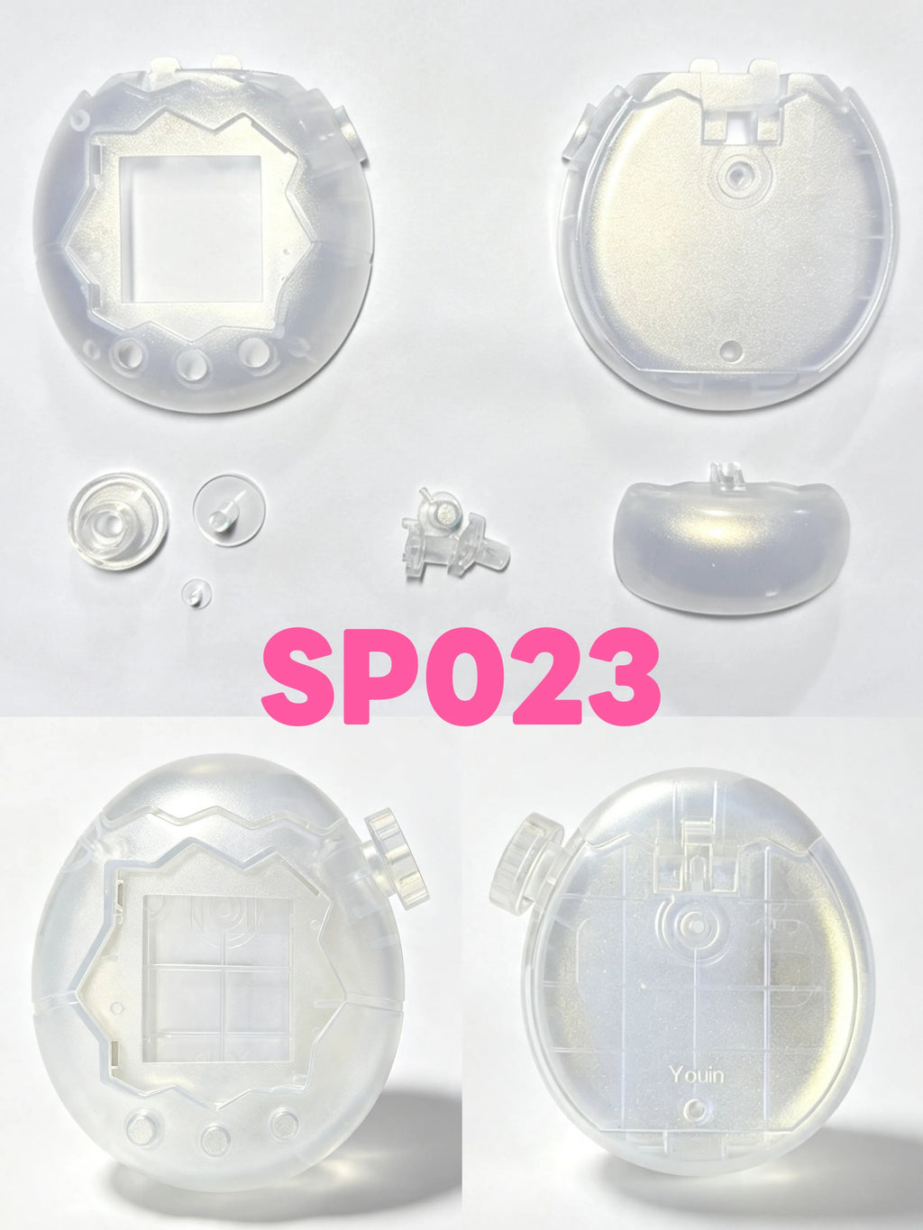 Tamagotchi Paradise Replacement Shell Spray Painted Transparent Protective Case For Electronic Virtual Pet Device