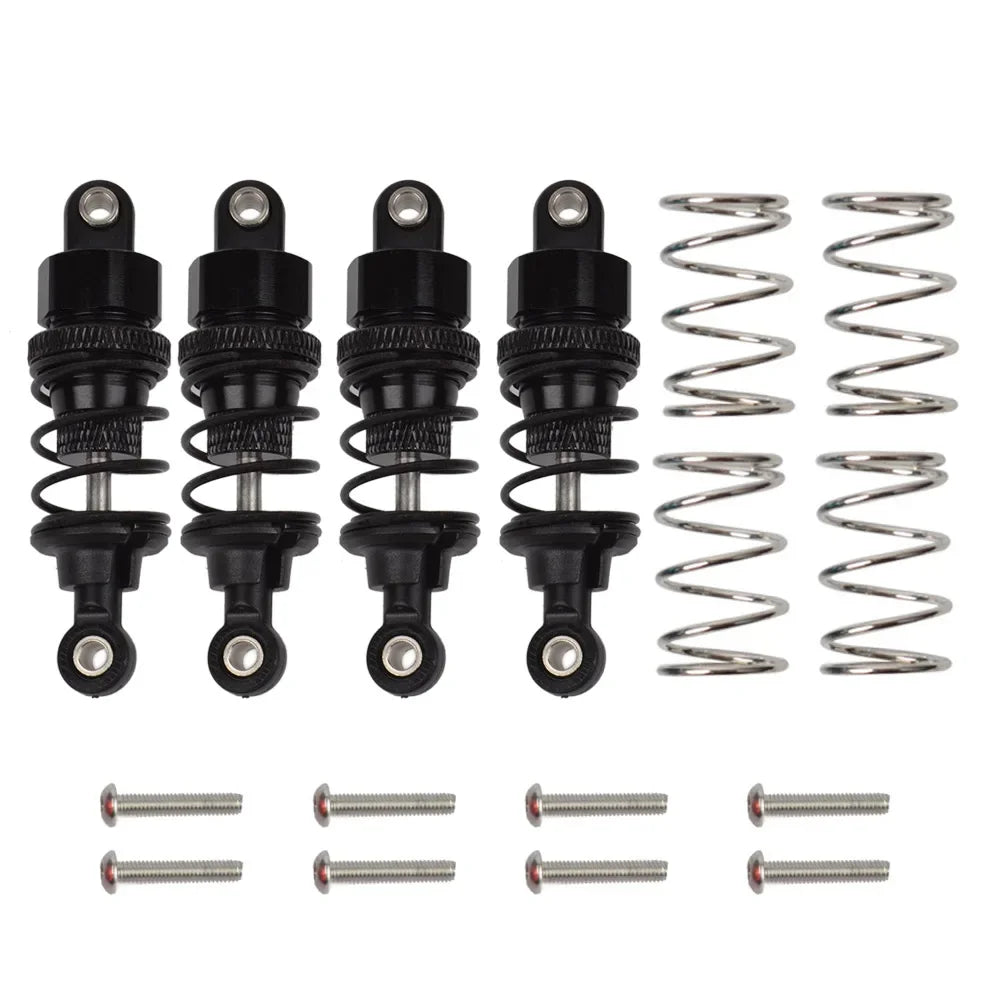 RcAidong 4pcs Aluminum Oil Shock Absorber/Damper For Tamiya TT-02 TT-01 M05 M06 1/10 RC Drift Racing Cars Chassis Parts
