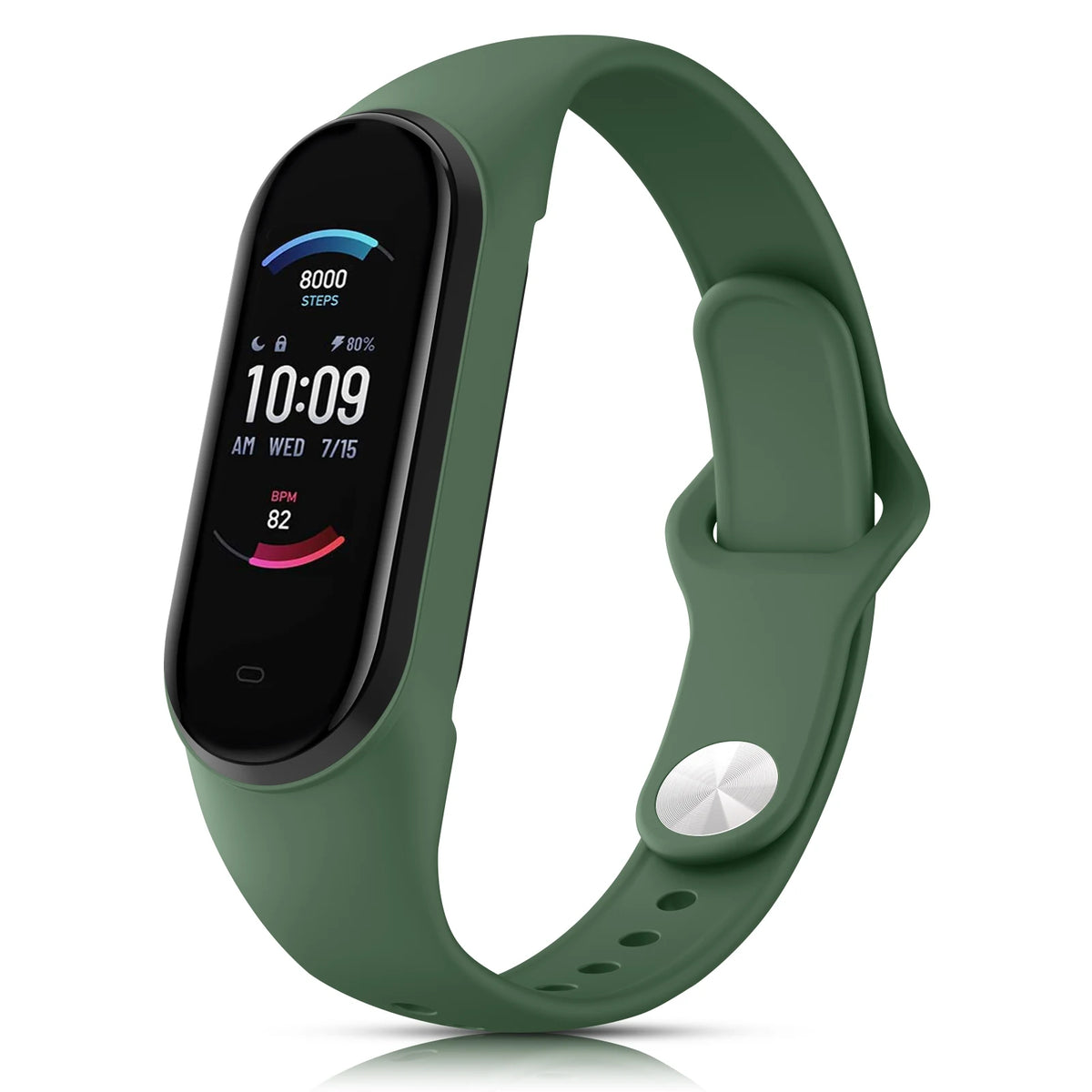 Soft Silicone Strap For Xiaomi Mi Band 5 6 Band Wristband Watchband For Xiaomi Mi Band 5 6 Miband 5 6 Strap Smartwatch Accessory