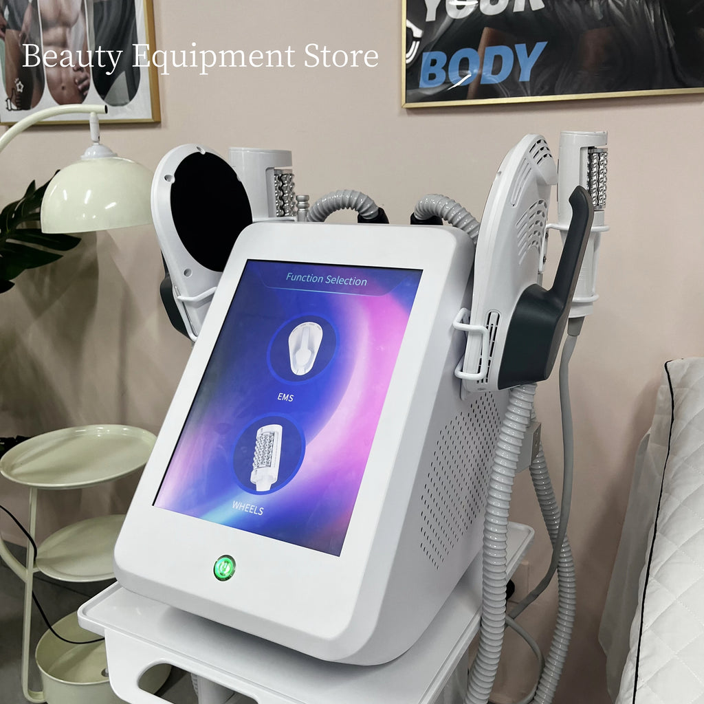 MYOslimEMS Body Sculpt Machine Roller Massage Fat Burner Body Care Massage Devices Muscle Stimulation Electromagnetic Device SPA