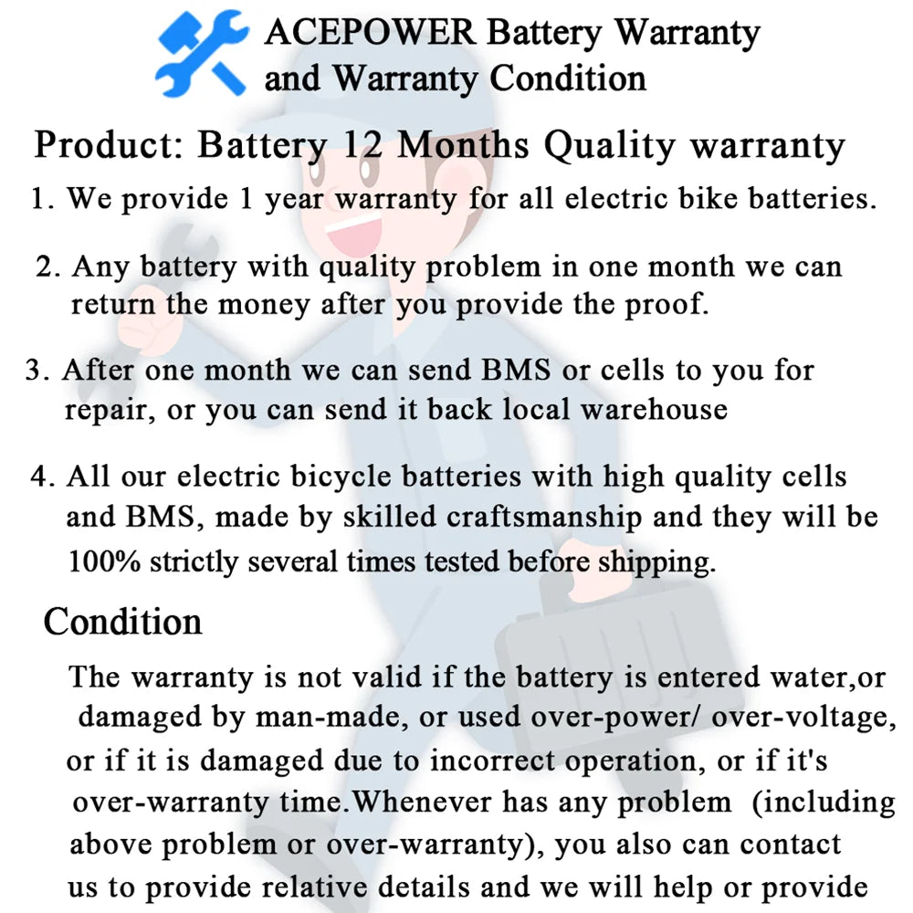 For Lectri XP Step Thru 2.0 3.0 Ebike Battery 48V 10.4Ah 12.8Ah 14Ah Battery for Electric XP Step-Thru 2.0 3.0 Replace Battery