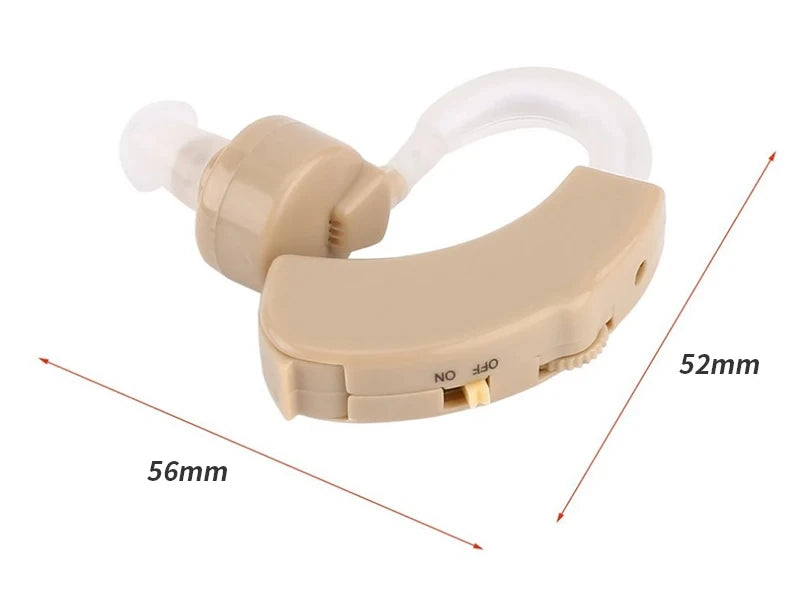 Battery Adjustable Tone Hearing Aid Rechargeable Ear Hearing Amplifier Hearing Aids Device for Elderly Hearing Loss Lightweight