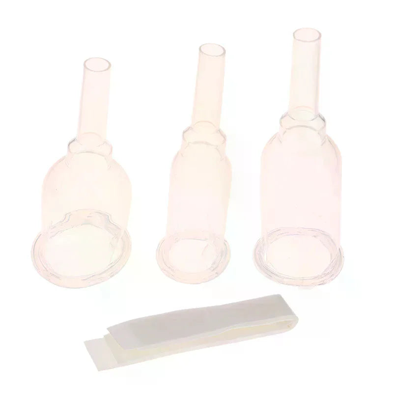 Sterilized Comfortable Medical Silicone Male External Catheter Self Adhesive Silicone Catheter External Size S M L