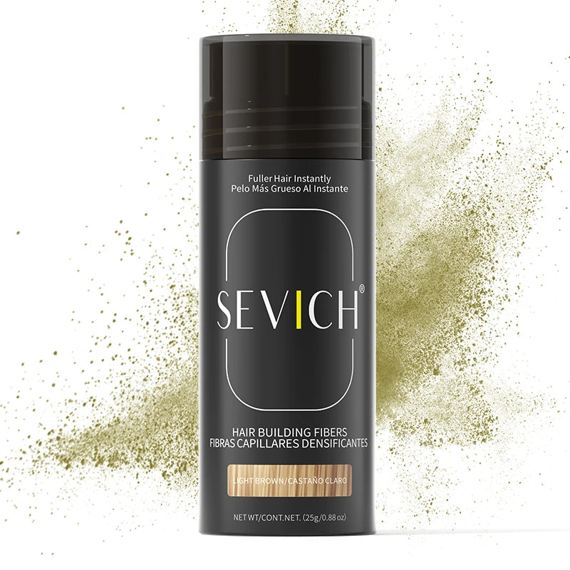 10Color Hair Fiber Powder 48 Hour Stain Proof Hair Building Fibers Instant Volume & Boost Hair Fiber Hairline Filling Powder