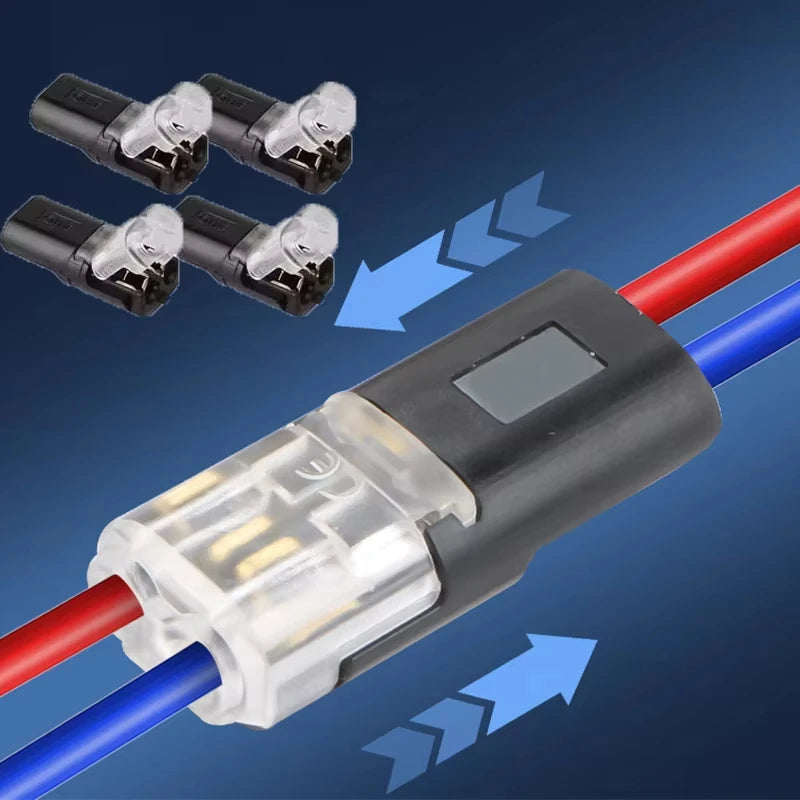 Premium Electric Wire Connector No Strip Line Cable Interconnection Detachable Automotive Terminal Plug Universal Grade Reliable