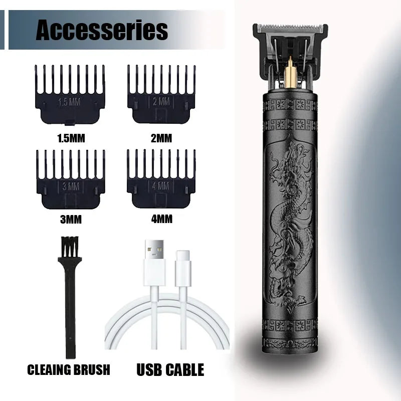 T9 Professional Hair Clipper/Accessories for Men | USB Fast Charging | Beard/Body/Hair Trimmer | Precision Electric Shaver