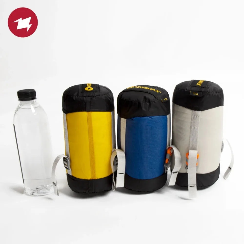 AEGISMAX 1.5L-45L Sleeping Bag Compression Sack   Outdoor Camping Waterproof Storage Bag Stuff Sack Sleeping Bag Accessories