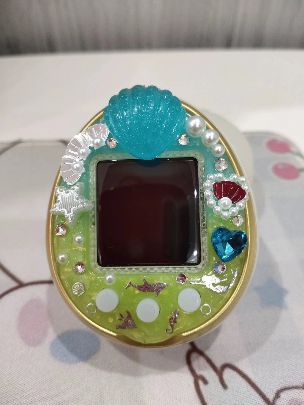 Tamagotchi Uni Electronic Pet Color Panel 4u/4u Paper Soft Film Love Drill Wings Paste The Machine Faceplate Gift